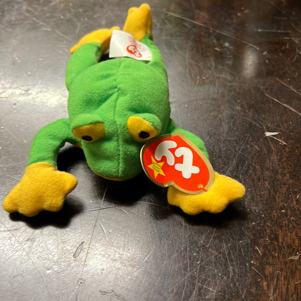 TY Teenie Beanie Babies Smoochy the Frog